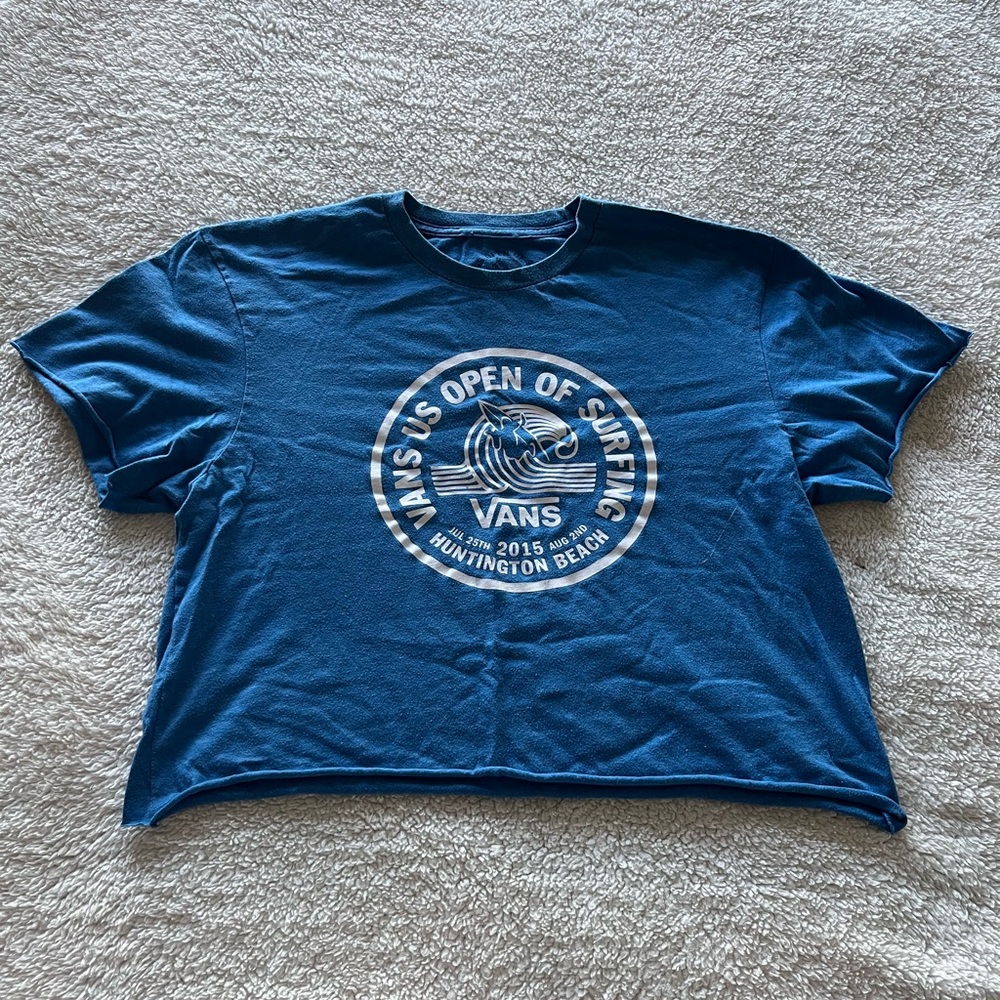 cropped vans shirt